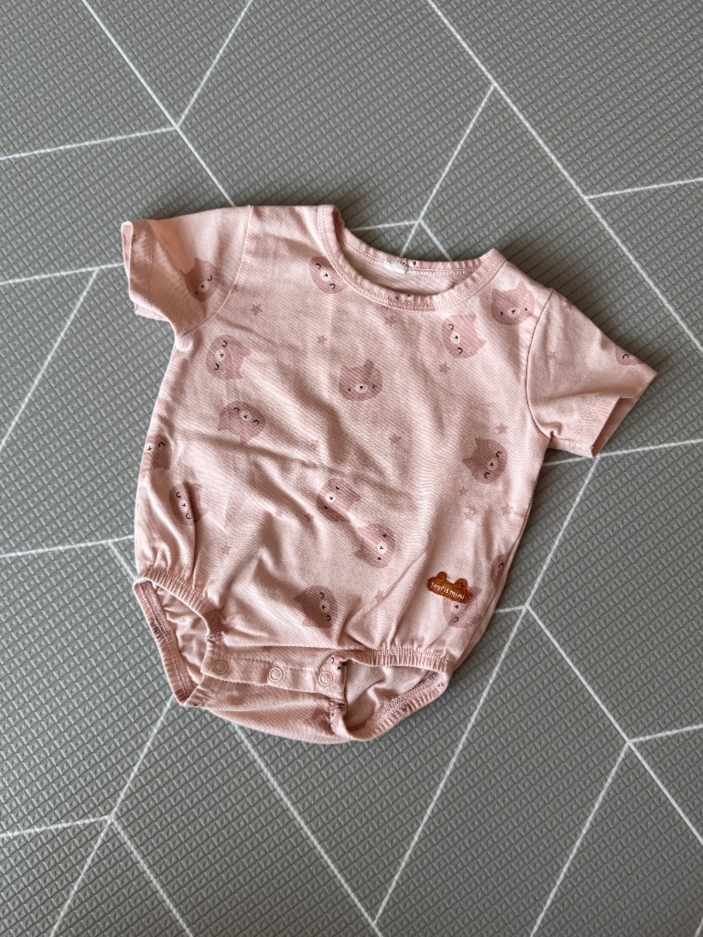 Souris mini baby onesie
